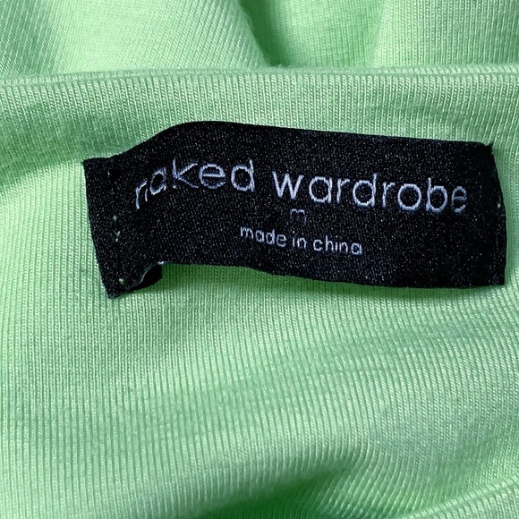 Naked Wardrobe Lime Green Cutout Long Sleeve Bodysuit - Picture 10 of 12